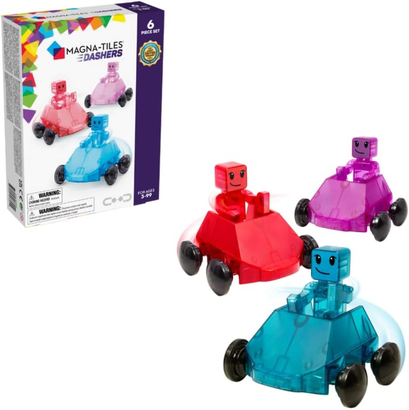 Magna-Tiles® Dashers 6-Piece Set