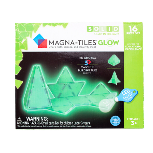 Magna-Tiles® 16 Piece Glow Set