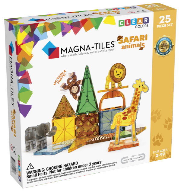 Magna-Tiles® 25 Piece Safari Set